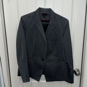 Attention Women’s Blazer Gray with Black Interior Size 18!